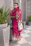 Rang Rasiya Florence Unstitched Embroidered Linen 3Pc Suit D-08 RAISA