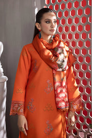 Rang Rasiya Florence Unstitched Embroidered Linen 3Pc Suit D-10 ADAN