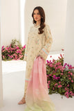 Rang Rasiya Florence Embroidered Lawn Unstitched 3Pc Suit D-01 Ivory