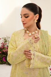 Rang Rasiya Florence Embroidered Lawn Unstitched 3Pc Suit D-03 Olivia
