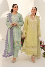 Rang Rasiya Florence Embroidered Lawn Unstitched 3Pc Suit D-03 Olivia
