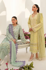 Rang Rasiya Florence Embroidered Lawn Unstitched 3Pc Suit D-03 Olivia