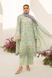 Rang Rasiya Florence Embroidered Lawn Unstitched 3Pc Suit D-04 Dahlia