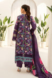 Rang Rasiya Florence Embroidered Lawn Unstitched 3Pc Suit D-05 Carnation