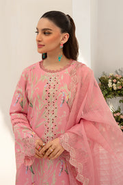 Rang Rasiya Florence Embroidered Lawn Unstitched 3Pc Suit D-08 Aria