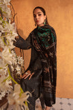 Rang Rasiya Embroidered Khaddar Unstitched 3Pc Suit D-03 Espresso