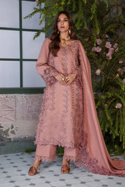 Rang Rasiya Embroidered Karandi Unstitched 3Pc Suit D-11 Chai