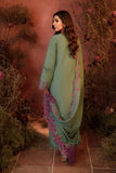 Rang Rasiya Embroidered Karandi Unstitched 3Pc Suit D-12 Mint