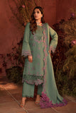 Rang Rasiya Embroidered Karandi Unstitched 3Pc Suit D-12 Mint