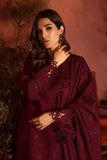 Rang Rasiya Embroidered Karandi Unstitched 3Pc Suit D-13 Rose