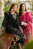 Rang Rasiya Lifestyle Embroidered Lawn Unstitched 3Pc Suit D-01 MIDNIGHT