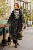 Rang Rasiya Lifestyle Embroidered Lawn Unstitched 3Pc Suit D-01 MIDNIGHT
