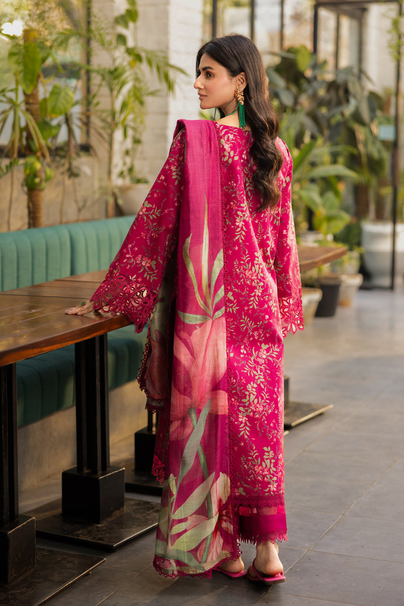 Rang Rasiya Lifestyle Embroidered Lawn Unstitched 3Pc Suit D-03 ARIA