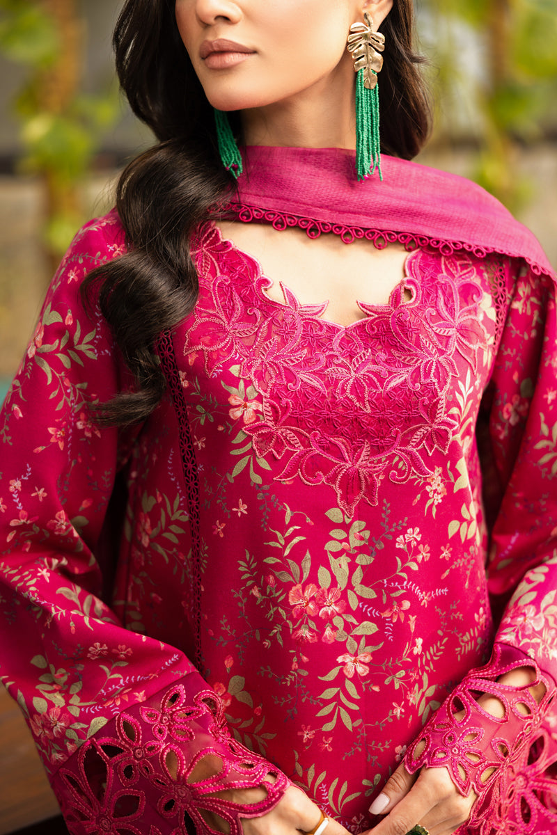 Rang Rasiya Lifestyle Embroidered Lawn Unstitched 3Pc Suit D-03 ARIA
