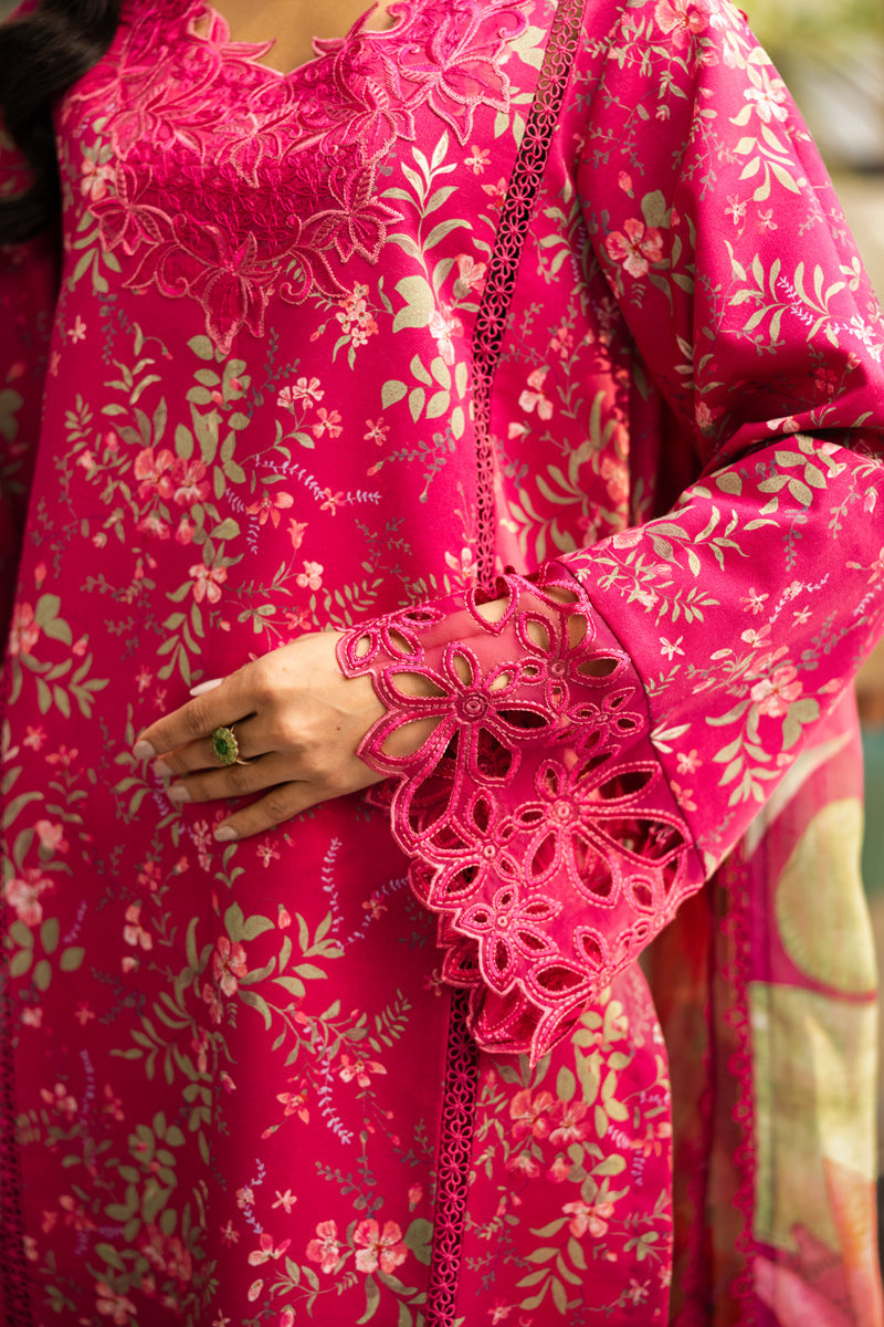Rang Rasiya Lifestyle Embroidered Lawn Unstitched 3Pc Suit D-03 ARIA