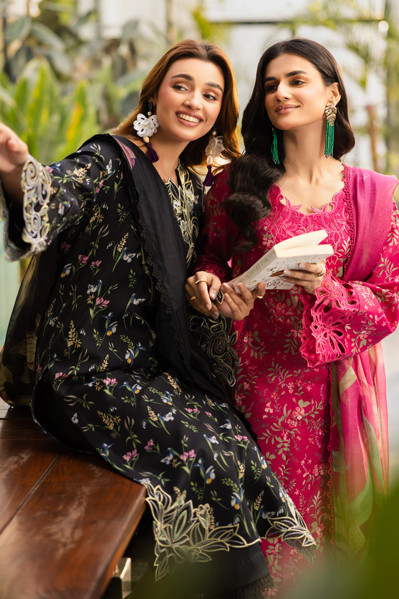 Rang Rasiya Lifestyle Embroidered Lawn Unstitched 3Pc Suit D-03 ARIA
