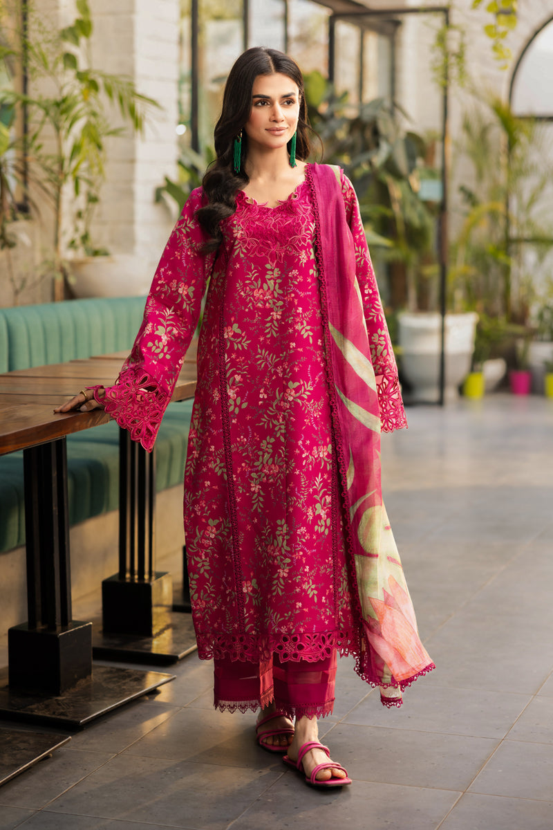 Rang Rasiya Lifestyle Embroidered Lawn Unstitched 3Pc Suit D-03 ARIA