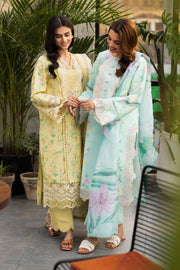 Rang Rasiya Lifestyle Embroidered Lawn Unstitched 3Pc Suit D-11 OLIVINE