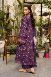 Rang Rasiya Lifestyle Embroidered Lawn Unstitched 3Pc Suit D-08 CHARLOTTE