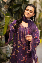 Rang Rasiya Lifestyle Embroidered Lawn Unstitched 3Pc Suit D-08 CHARLOTTE