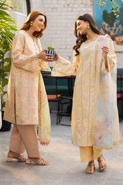Rang Rasiya Lifestyle Embroidered Lawn Unstitched 3Pc Suit D-04 HAZEL