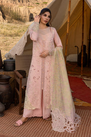 Rang Rasiya Premium Embroidered Lawn Unstitched 3Pc Suit D-01 NEHAL