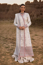 Rang Rasiya Premium Embroidered Lawn Unstitched 3Pc Suit D-04 HAYA