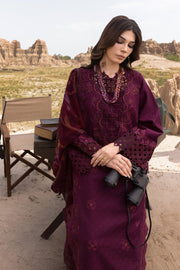 Rang Rasiya Premium Embroidered Lawn Unstitched 3Pc Suit D-09 AMYRA