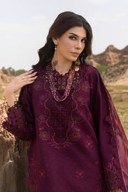 Rang Rasiya Premium Embroidered Lawn Unstitched 3Pc Suit D-09 AMYRA