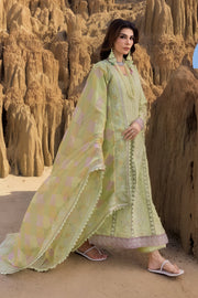 Rang Rasiya Premium Embroidered Lawn Unstitched 3Pc Suit D-10 RANIA