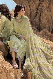 Rang Rasiya Premium Embroidered Lawn Unstitched 3Pc Suit D-10 RANIA