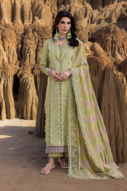 Rang Rasiya Premium Embroidered Lawn Unstitched 3Pc Suit D-10 RANIA