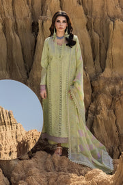 Rang Rasiya Premium Embroidered Lawn Unstitched 3Pc Suit D-10 RANIA