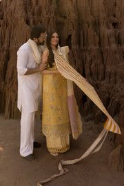 Rang Rasiya Premium Embroidered Lawn Unstitched 3Pc Suit D-11 NADIA