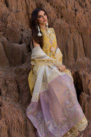 Rang Rasiya Premium Embroidered Lawn Unstitched 3Pc Suit D-11 NADIA