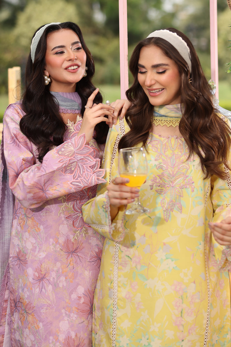 Rang Rasiya Lifestyle Embroidered Lawn Unstitched 3Pc Suit D-04 COCO