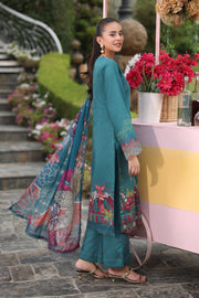 Rang Rasiya Lifestyle Embroidered Lawn Unstitched 3Pc Suit D-05 NABA