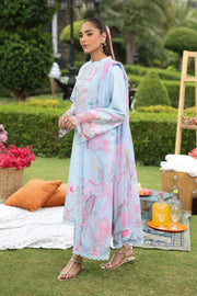 Rang Rasiya Lifestyle Embroidered Lawn Unstitched 3Pc Suit D-07 LARA