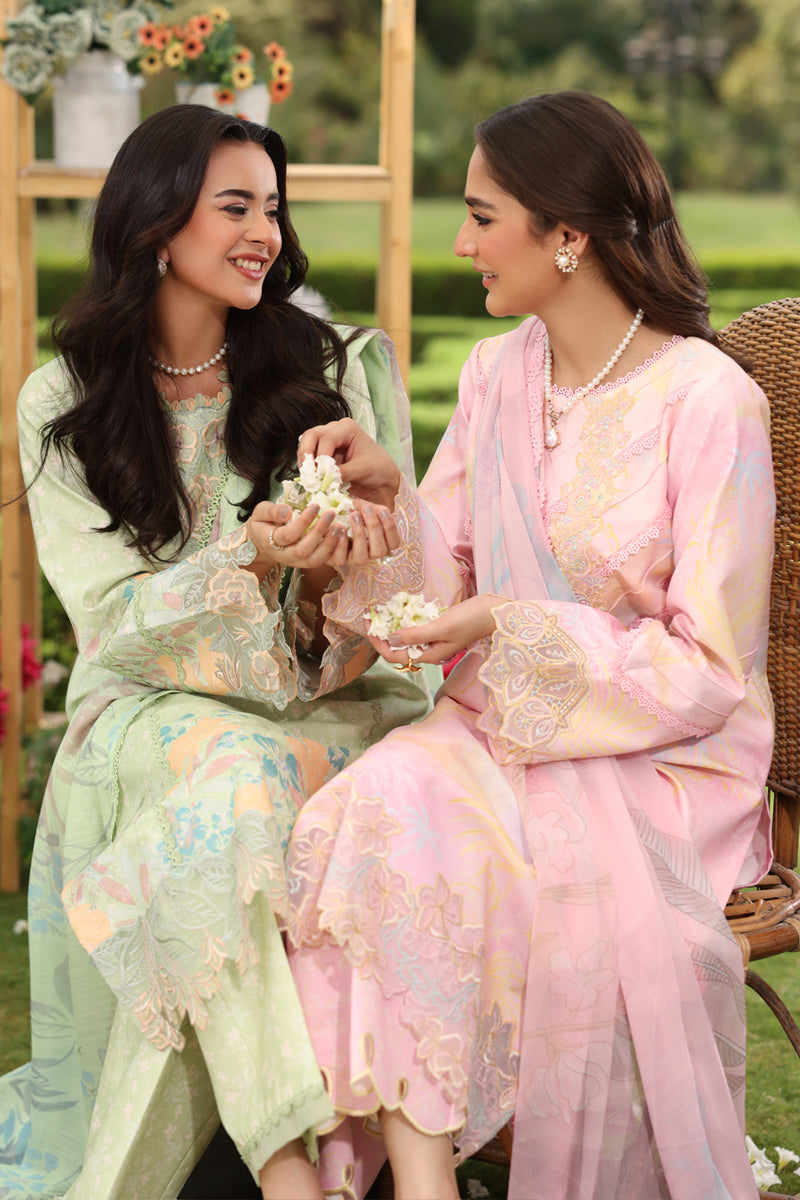 Rang Rasiya Lifestyle Embroidered Lawn Unstitched 3Pc Suit D-09 REEHA