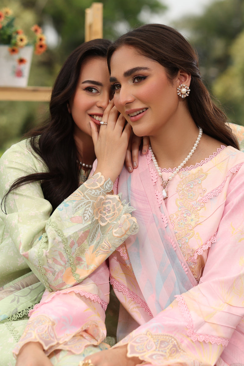 Rang Rasiya Lifestyle Embroidered Lawn Unstitched 3Pc Suit D-09 REEHA