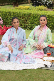 Rang Rasiya Lifestyle Embroidered Lawn Unstitched 3Pc Suit D-13 ZUBIYA