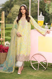 Rang Rasiya Lifestyle Embroidered Lawn Unstitched 3Pc Suit D-14 REENA