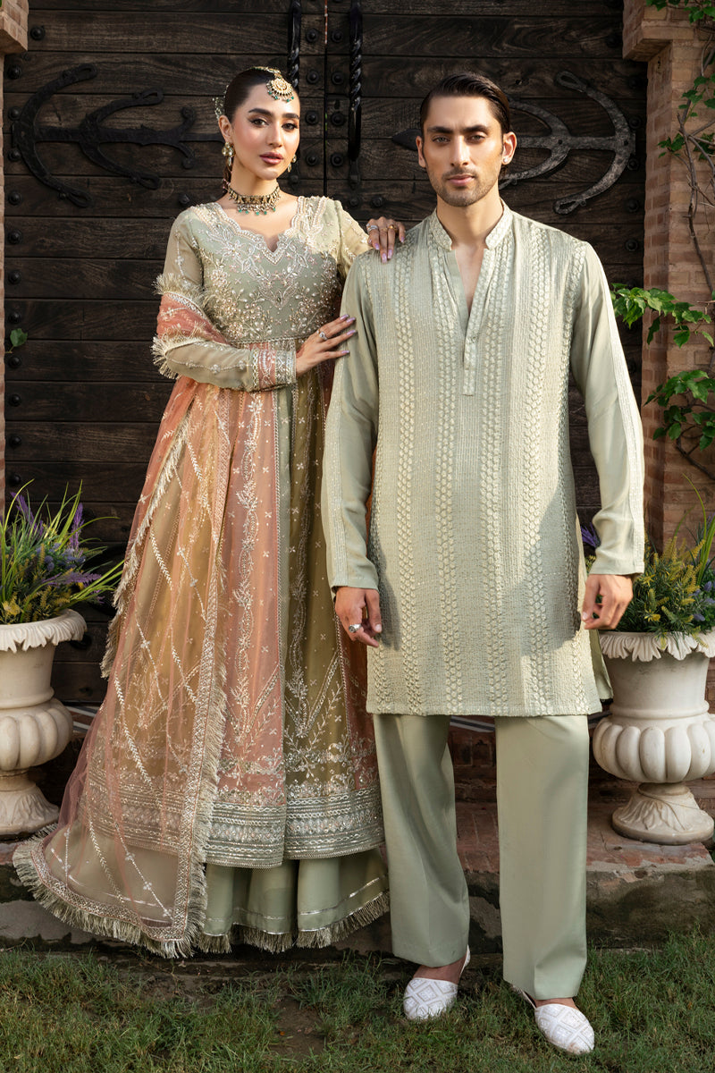 Rang Rasiya Embroidered Chiffon Unstitched 3Pc Suit D-02 AMIL