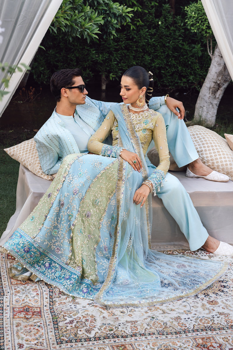Rang Rasiya Embroidered Chiffon Unstitched 3Pc Suit D-03 SAMARA