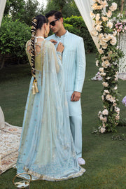 Rang Rasiya Embroidered Chiffon Unstitched 3Pc Suit D-03 SAMARA