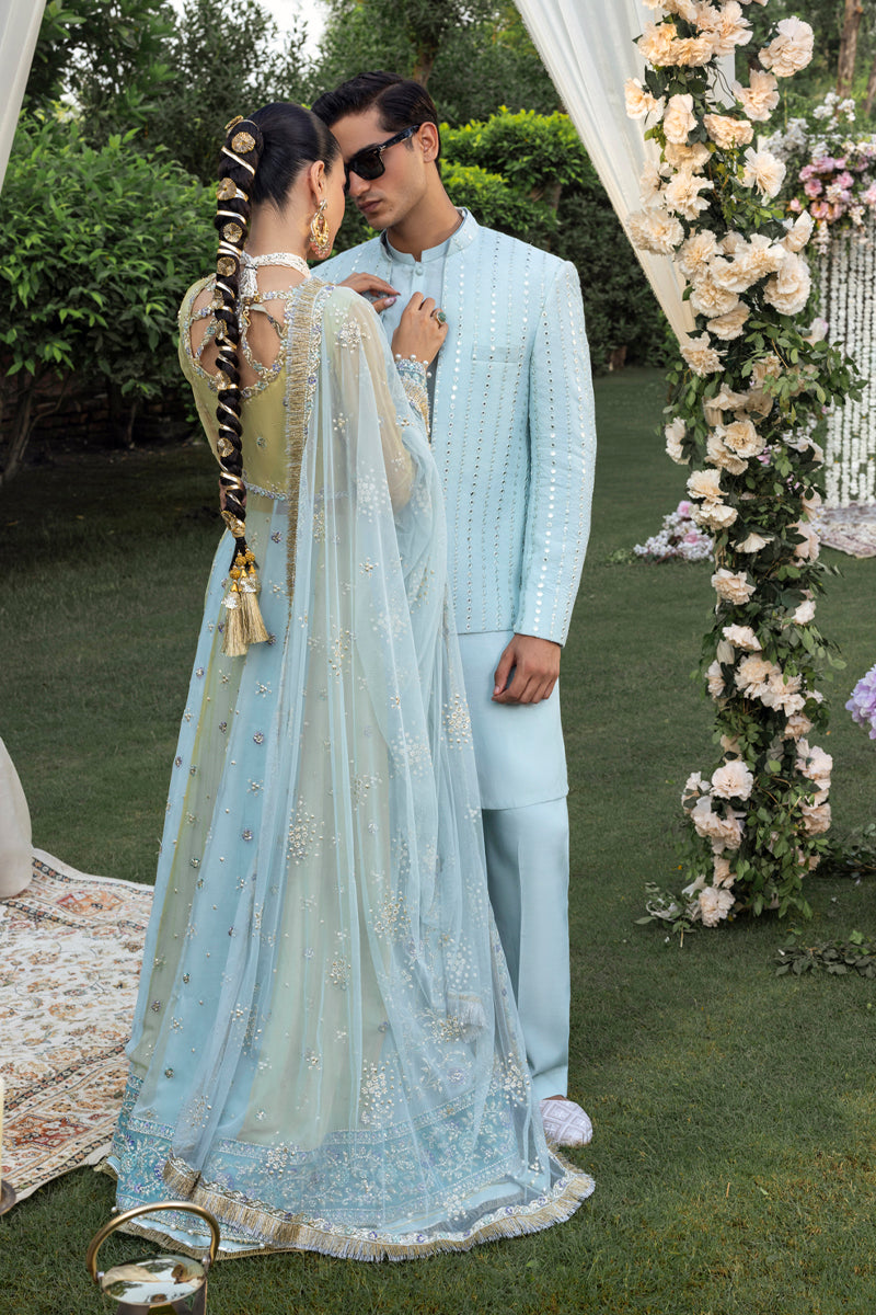 Rang Rasiya Embroidered Chiffon Unstitched 3Pc Suit D-03 SAMARA