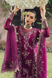 Rang Rasiya Embroidered Net Unstitched 3Pc Suit D-04 NIMIR