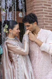 Rang Rasiya Embroidered Organza Unstitched 3Pc Suit D-06 NAYAB