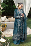 Rang Rasiya Embroidered Net Unstitched 3Pc Suit D-09 NAWAL