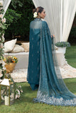 Rang Rasiya Embroidered Net Unstitched 3Pc Suit D-09 NAWAL